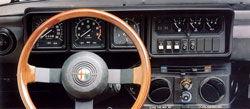 int&eacute;rieur alfa romeo alfetta gtv6