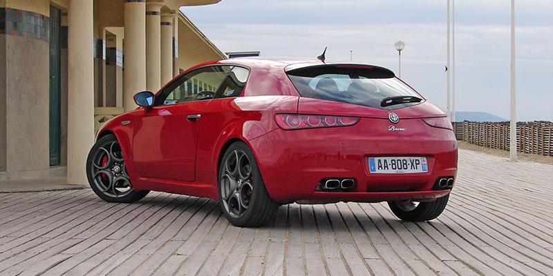 arriere coup&eacute; alfa romeo brera 1750 tbi