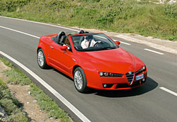 essai alfa romeo spider 2.2 jts