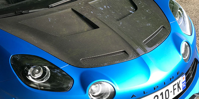 capot carbone alpine a110 r
