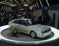 salon gen&egrave;ve 1980 audi quattro