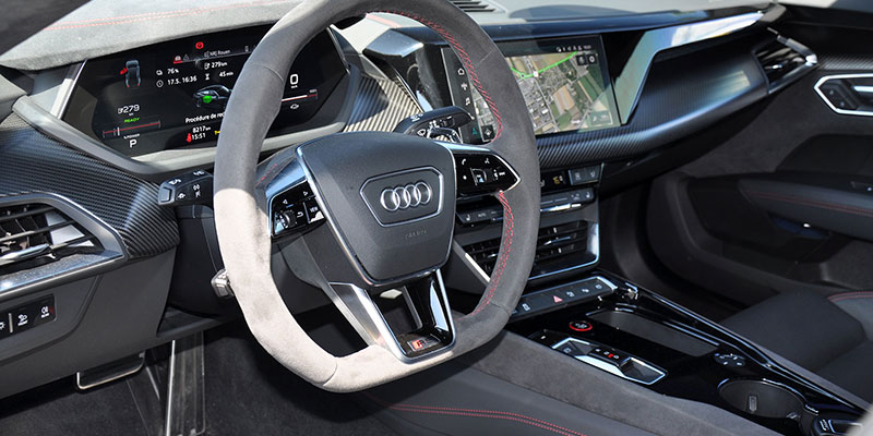 int&eacute;rieur audi rs e-tron gt