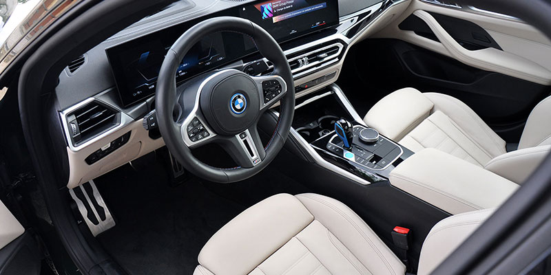 int&eacute;rieur bmw i4 m50