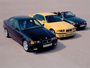 gamme m3 e36 coup&eacute;, cabriolet, berline