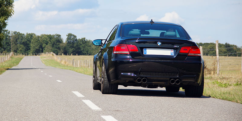arri&egrave;re bmw m3 e92
