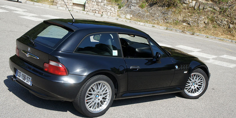 bmw z3 coup&eacute; arriere coffre