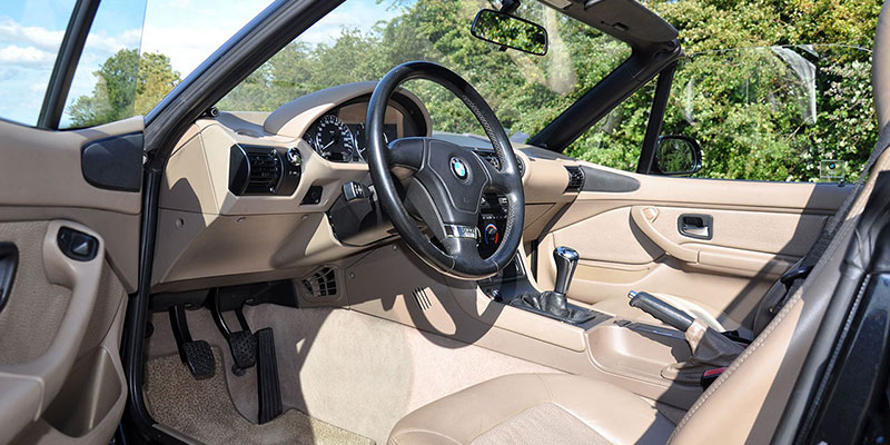 int&eacute;rieur bmw z3 roadster 2.8