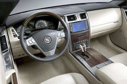 interieur cadillac xlr-v