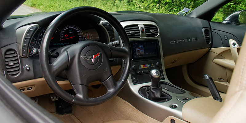 int&eacute;rieur chevrolet corvette c6 phase 1