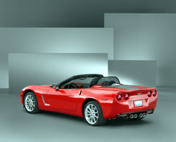 arriere chevrolet corvette c6 cabriolet
