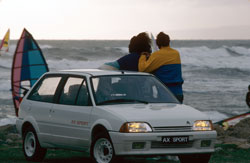 publicite citroen ax sport