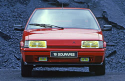face avant citroen bx gti 16 soupapes