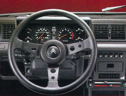interieur citroen visa gti