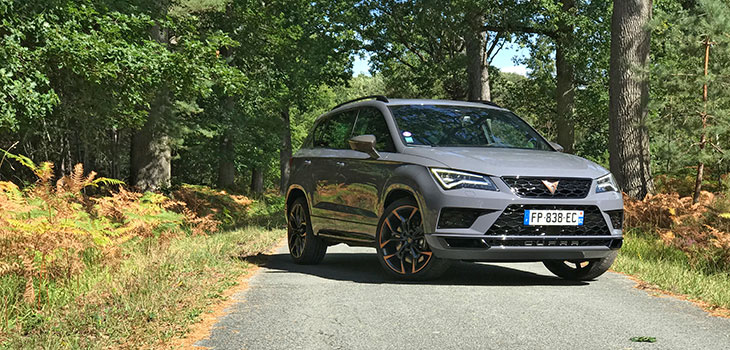 essai cupra ateca limited edition &eacute;dition limit&eacute;e 300 ch 2019