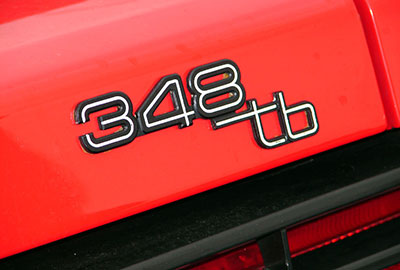 fiche technique performances ferrari 348 tb