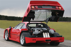 capot moteur ferrari f40
