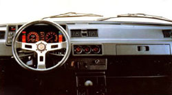 int&eacute;rieur fiat ritmo abarth 125 tc