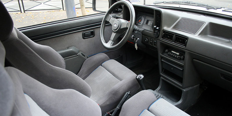 interieur ford escort III rs turbo s&eacute;rie 1