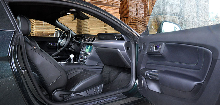 int&eacute;rieur cuir ford mustang 6 bullitt 2018
