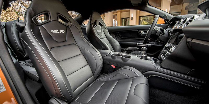 int&eacute;rieur sieges recaro ford mustang 6 gt facelift