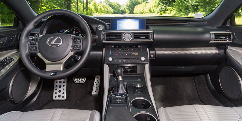 interieur coup&eacute; lexus rc-f
