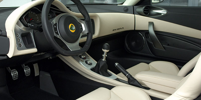 int&eacute;rieur lotus evora v6 3.5 280 ch