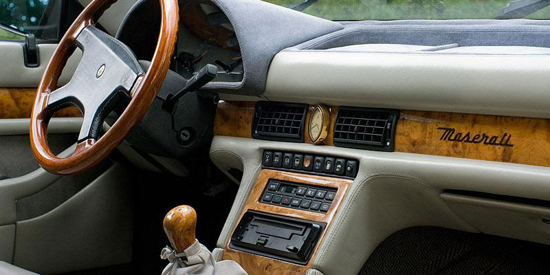 interieur maserati biturbo 2.24v