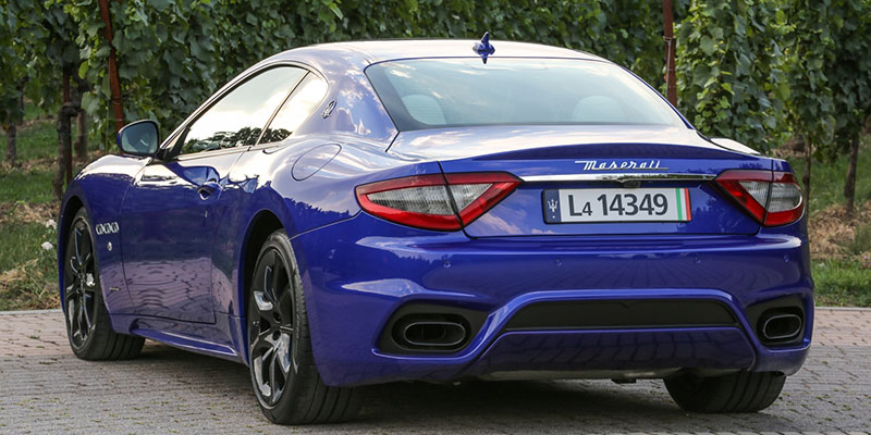 arri&egrave;re maserati granturismo 2018 restylage

