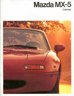 brochure catalogue mazda mx-5 na miata