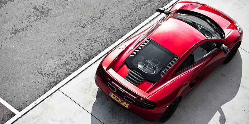 arriere mclaren 12c coup&eacute;