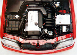moteur 6 cylindres mercedes c36 amg w202