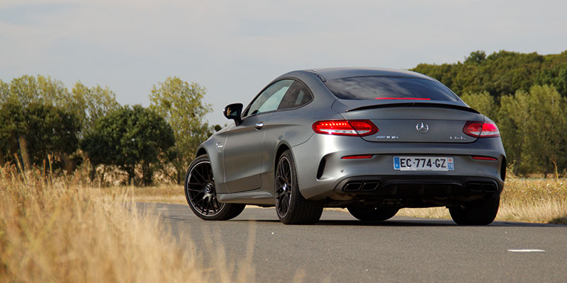 arriere mercedes amg c63s coup&eacute; c205