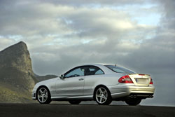 arriere mercedes benz clk 63 amg w209