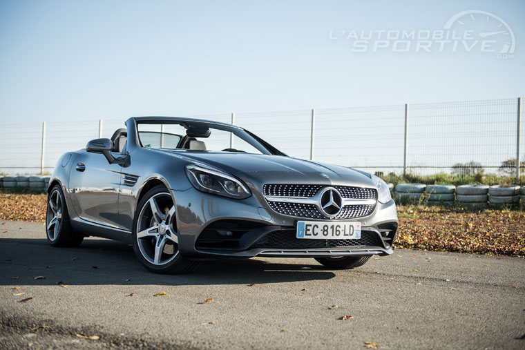 mercedes benz slc 300 essai