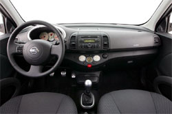 int&eacute;rieur nissan micra 160 sr