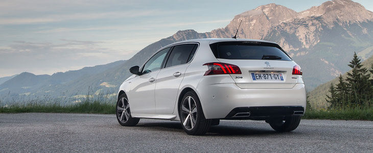 arriere peugeot 308 gtline phase 2