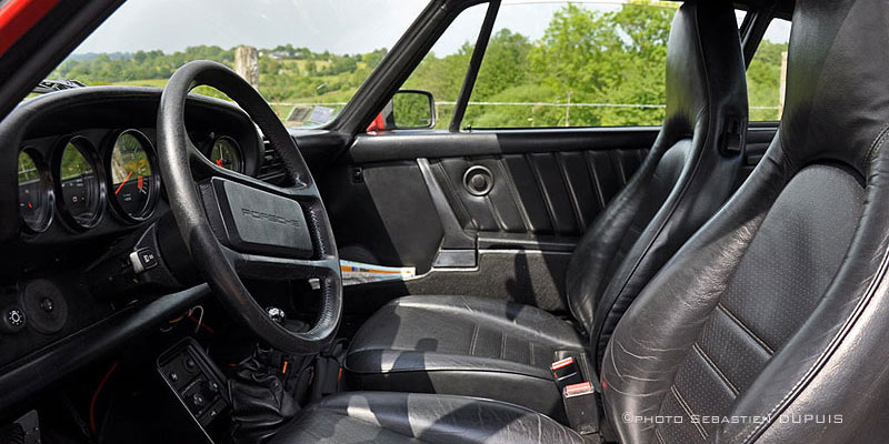 int&eacute;rieur porsche 911 carrera 3.2 type g