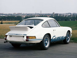 arriere porsche 911 carrera rs 2.7