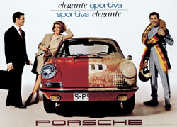 publicit&eacute; porsche 911 s