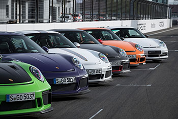 porsche 911 gt3 rs generations