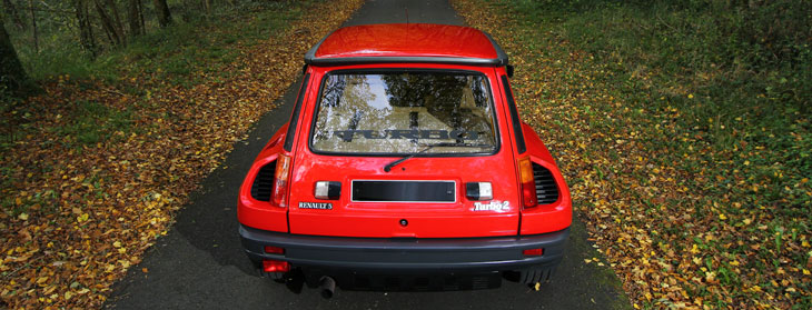 renault 5 turbo 2 arri�re
