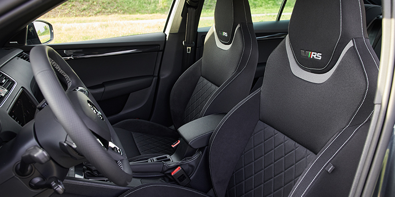 interieur baquets skoda octavia rs 230 2017 restyl&eacute;e