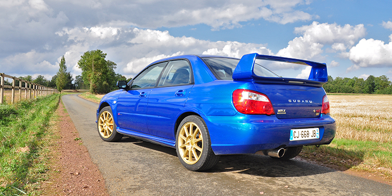 arri&egrave;re subaru impreza wrx sti 8.5