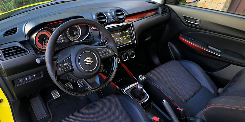 int&eacute;rieur suzuki swift III sport 2018
