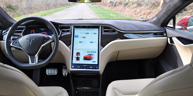 int&eacute;rieur tesla model s p90d