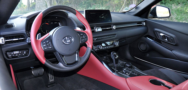 int&eacute;rieur toyota gr supra 2.0 fuji speedway 2020