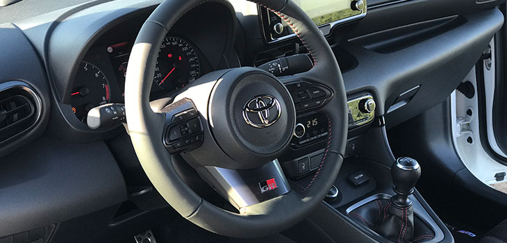 int&eacute;rieur toyota gr yaris 2020