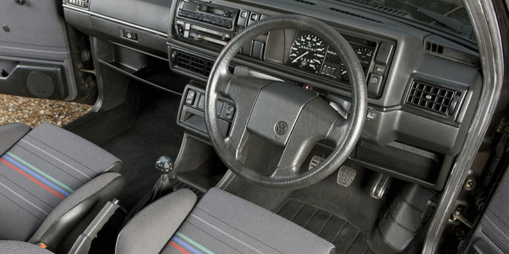 int&eacute;rieur volkswagen golf II gti