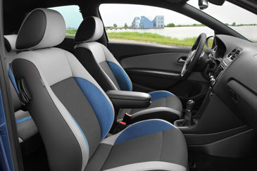 int&eacute;rieur vw polo gt blue motion