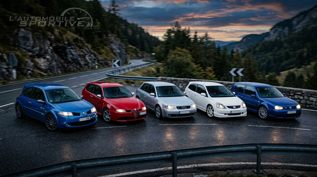 comparatif meilleures berlines compactes sportives ann&eacute;es 2000
